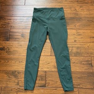 MPG Legging - green/teal size med. NWOT
